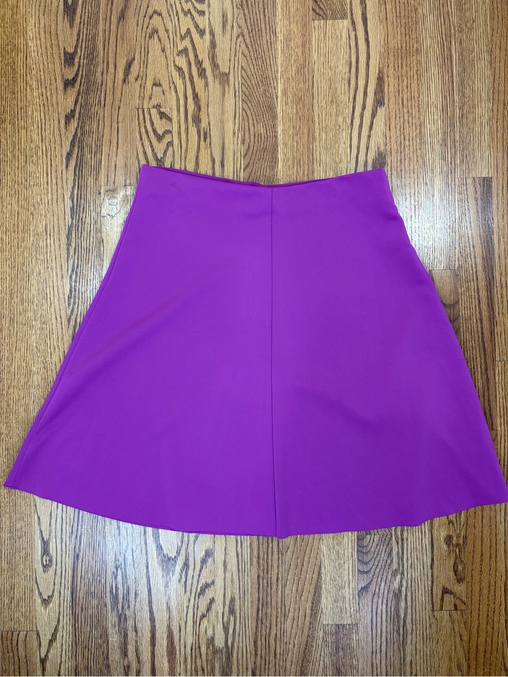 Worthington Vibrant Purple A-Line Skirt (12)